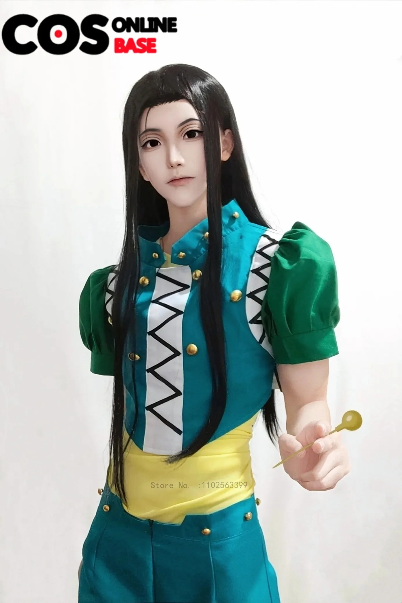 Anime Illumi Zoldyck Irumi Cosplay Costume Custom sizes