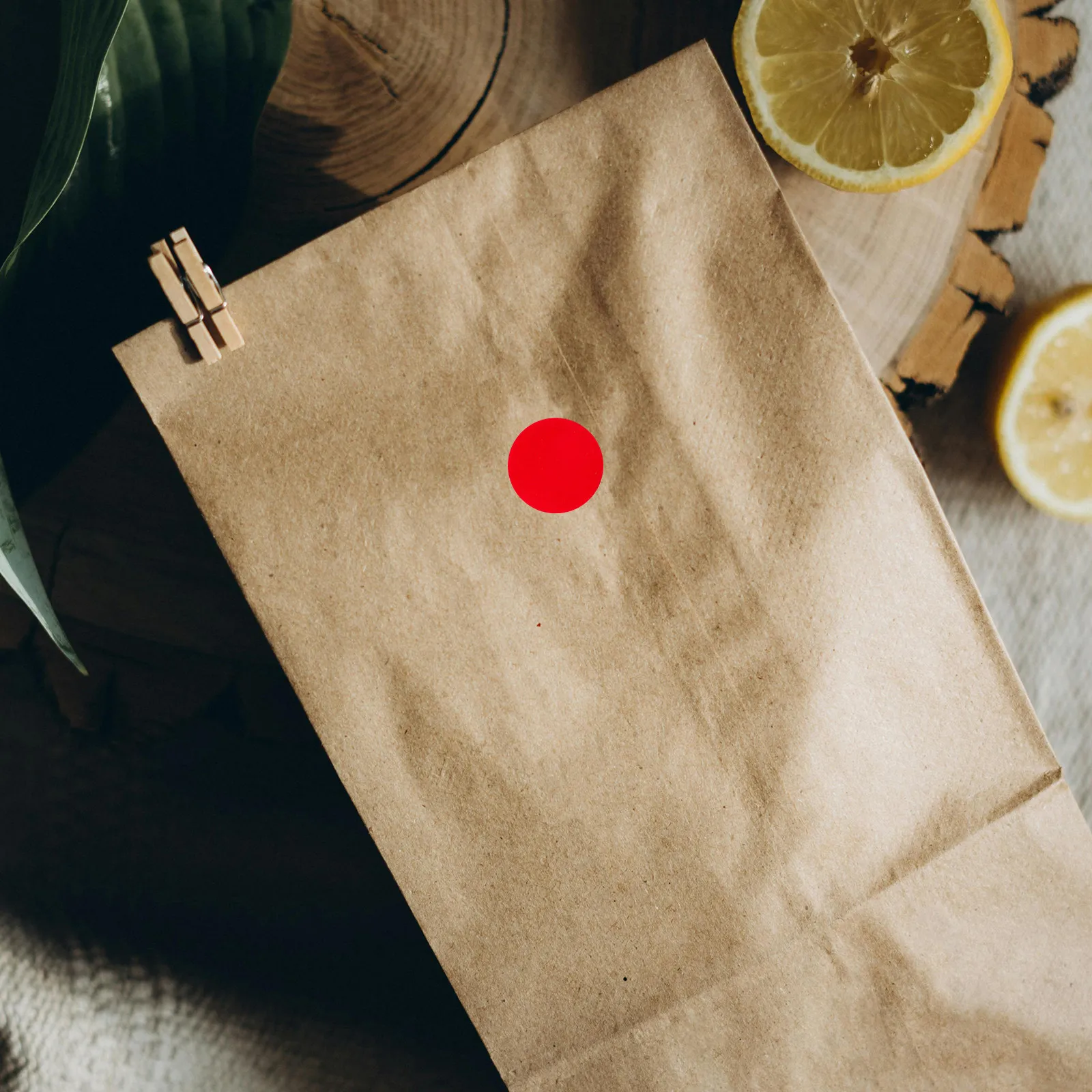 

5 Rolls 25Mm Round Blank Sticker Labels Self-Adhesive Circle Dots for DIY Labeling Color Coding Sorting Envelope Sealing