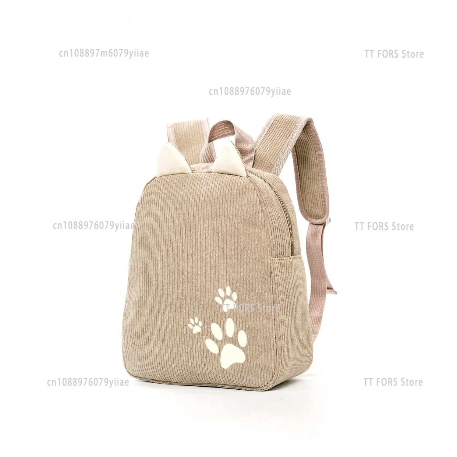 กระเป๋าเป้เด็ก DIY ลายการ์ตูน ความจุขนาดใหญ่ กระเป๋าเป้ผ้าลูกฟูก สำหรับเด็กชายและเด็กหญิง กระเป๋าเป้เด็กอนุบาล ของขวัญสำหรับเด็ก