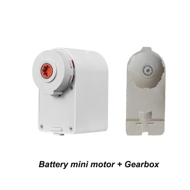 Tuya Zigbee Smart Mini Curtain Motor Battery 6400 mAh & Electric Curtains Track Rail RF Remote Alexa Yandex Alice Voice Contorl view 5