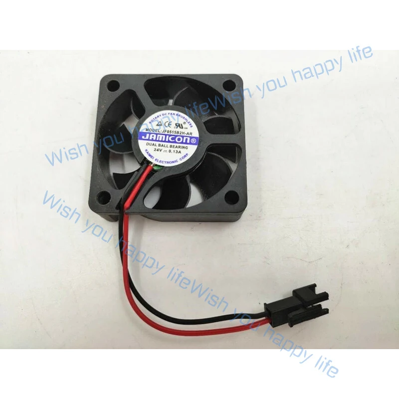 L... 1PC for JAMICON JF0515B2H-AR DC 24V 0.13A 5CM 5015 2-wire cooling fan  #rt