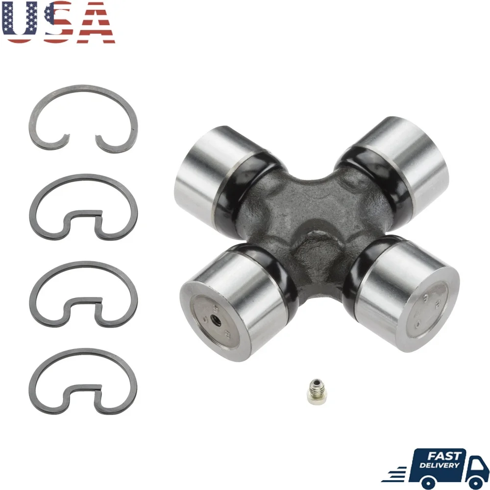 

232 U-образный шарнир 1997-2022 Ford F150 2014-2019 Chevrolet Silverado Прочный, устойчивый к коррозии, смазочный дизайн с нитриловыми уплотнениями