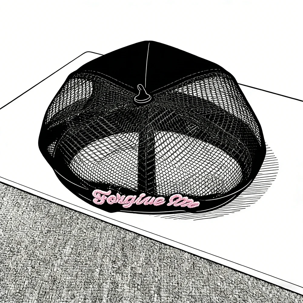 SY-200  Men's Pink Print Baseball Cap, Street Sports, Hip-hop Style, European and American Trends, Sun Shading