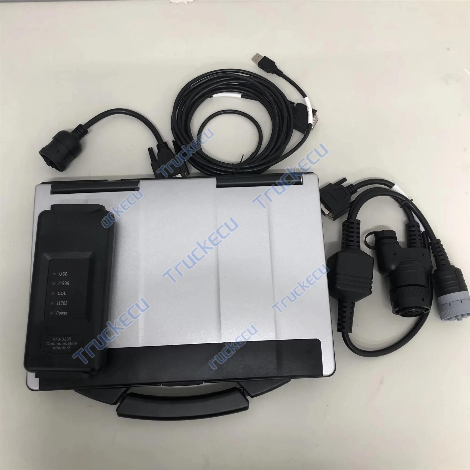 CF53 Laptop+ET4 478-0235 ET3 ET SIS Flash C-A-T Communication Adapter Truck Construction Machinery Excavator Diagnostic Tool