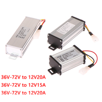 DC 36/48/60/72V to 12V 10A 15A 20A 180W Electric Vehicle DC Converter Electric Power Transformer