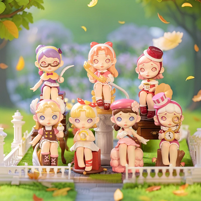 Toycity Laura "حلم في ليلة منتصف الصيف" سلسلة صندوق أعمى عمل الشكل الأصلي الكرتون المحيط صندوق غامض لعب الاطفال Gif