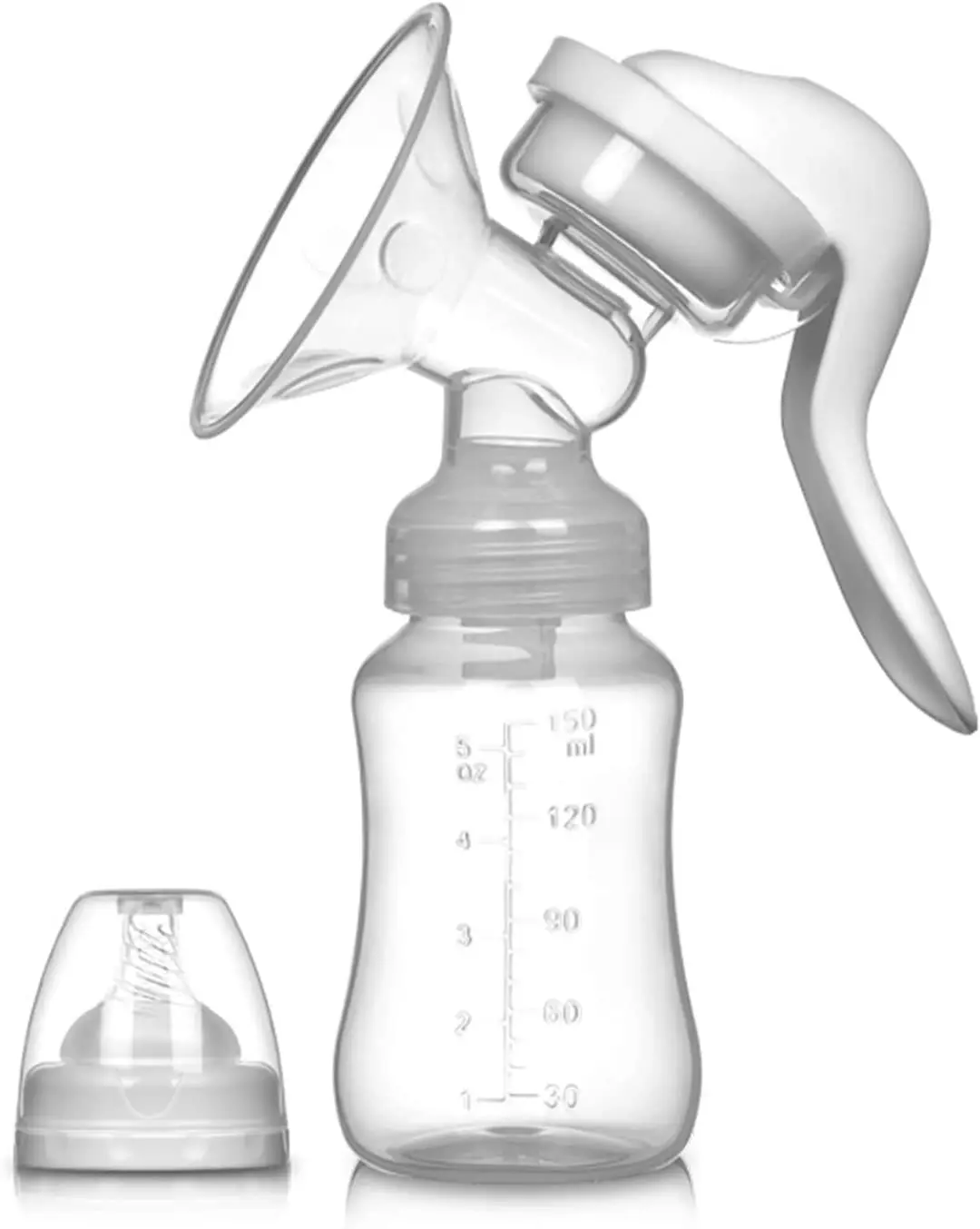 

Manual Breast Pump Silicone Breast Pump Baby Milk Breastfeeding Accessories BPA Free Sucking Postpartum Supplies Accessories