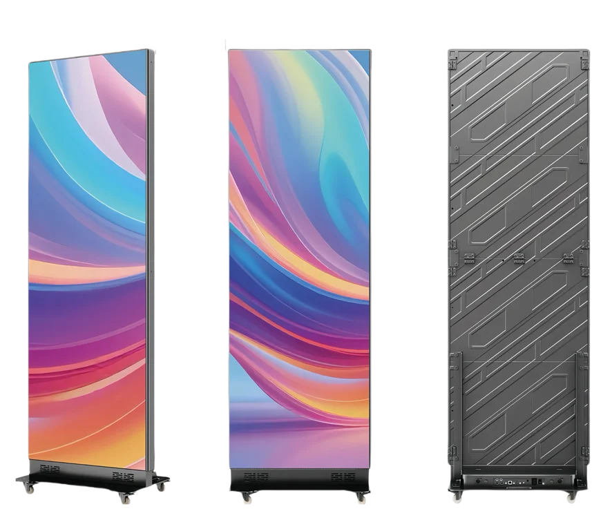 USB LED نافذة لافتات فيديو جدار مجلس داخلي لافتات رقمية قابلة للطي LED ملصق عرض الشاشة واي فاي 4G