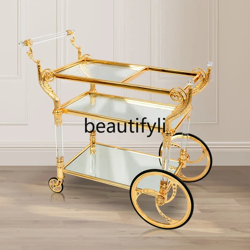 

CEuropean high-end food delivery car Club villa high-end luxury dining car