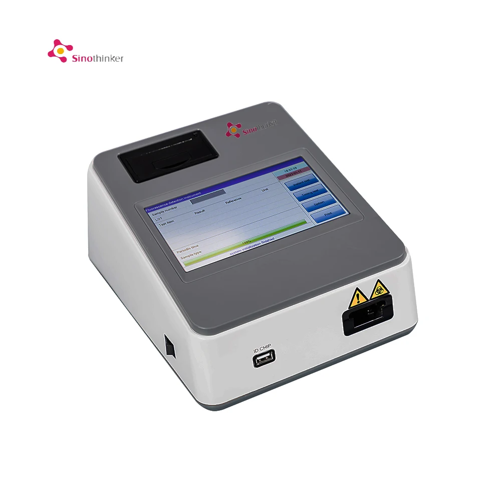 

Touch Screen POCT HbA1c Testing Immunoassay Analyzer POCT For Clinic Laboratory Machine