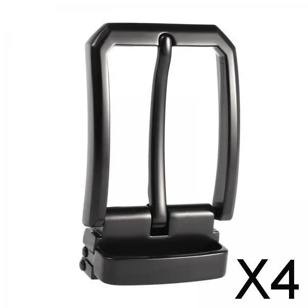 

Классическая черная металлическая пряжка для ремня 35 мм, сверхпрочная, из цинкового сплава, прямоугольная, с штифтом, для ремонта мужских брючных ремней