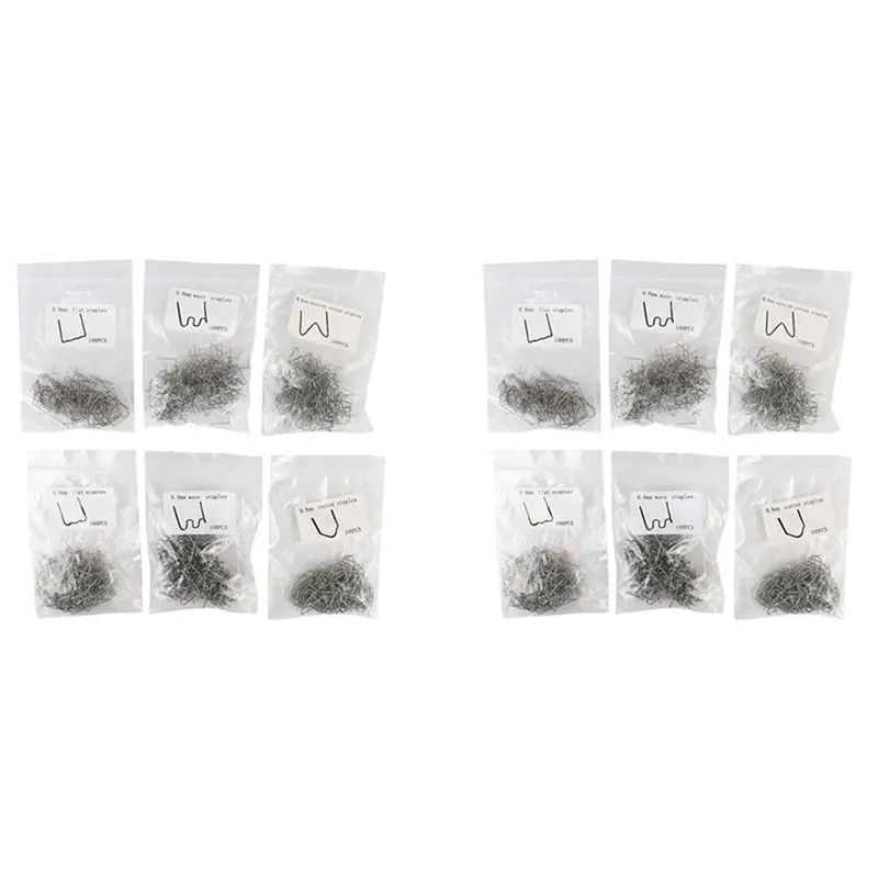 

1200PCS Staples For Hot Stapler Set Bumper Repair Staples Welding Plastic Clip Stapler For Soldering Bumper-AT64