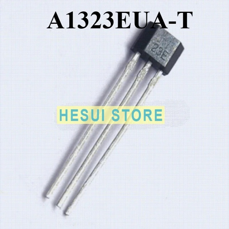 10pcs A1323EUA-T Linear Hall effect element sensor switch circuit is plugged into TO-92S
