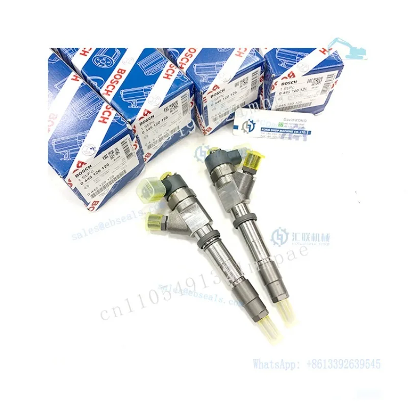 

D04FR engine injector 0445120126 VA32G6100010 SK130-8 SK140-8 excavator engine parts D04FR 32G61-00010