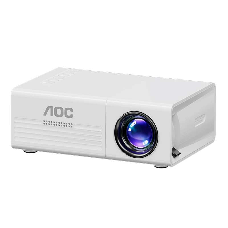 AOC projecteur Portable TFT LCD 1080P 1920*1080P Wifi Bluetooth Mini projecteurs Home cinéma extérieur Mini proiettore