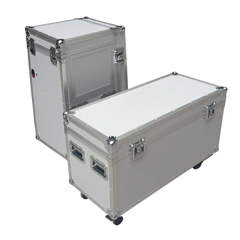 Customizable Size Portable Aluminum Hardshell Flight Case Waterproof Professional Tool Case With EVA Material Lining