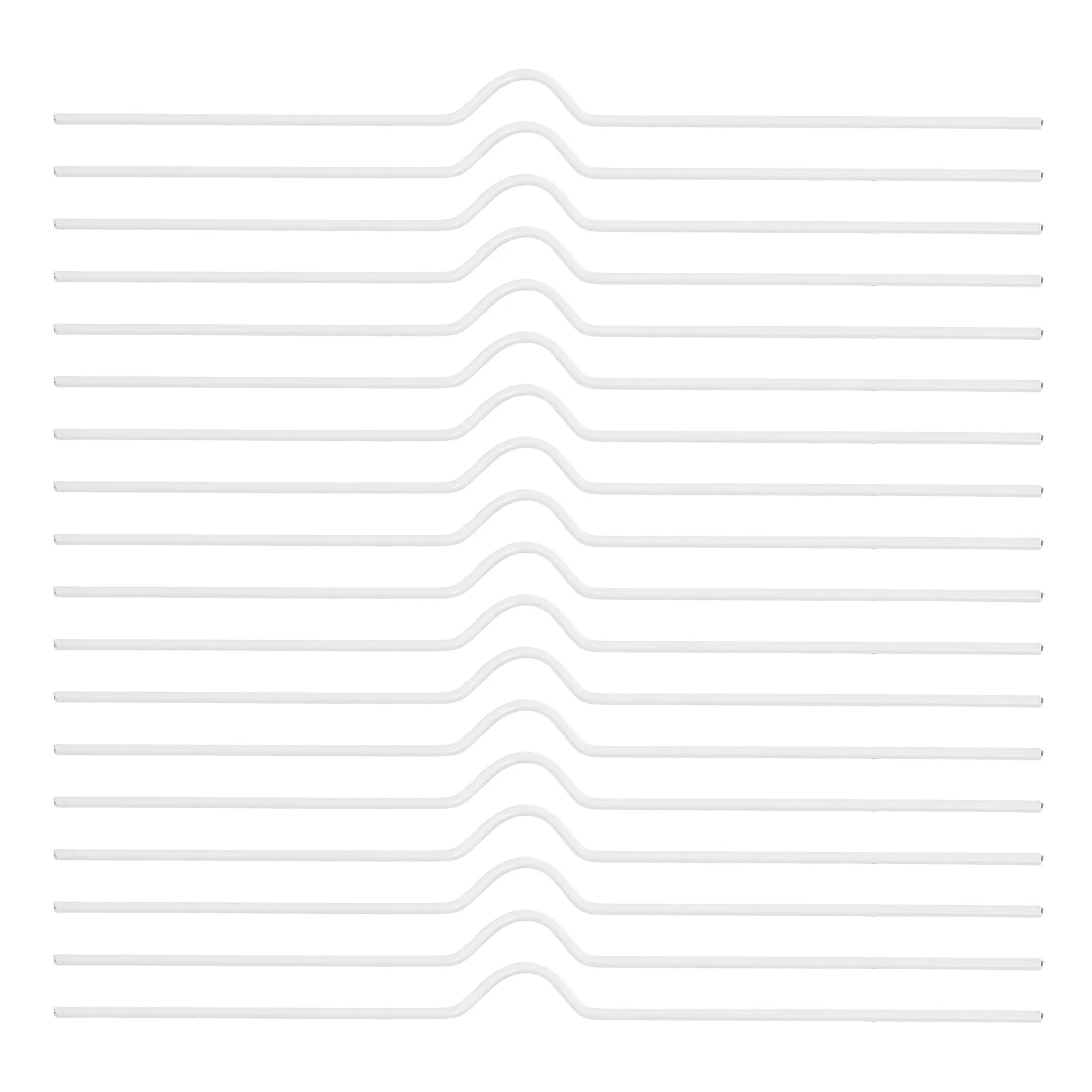 100 Uds. Para calendarios calendario colgante reutilizable ganchos de encuadernación Diy pequeños ganchos colgantes de hierro flexibles carpeta de calendario