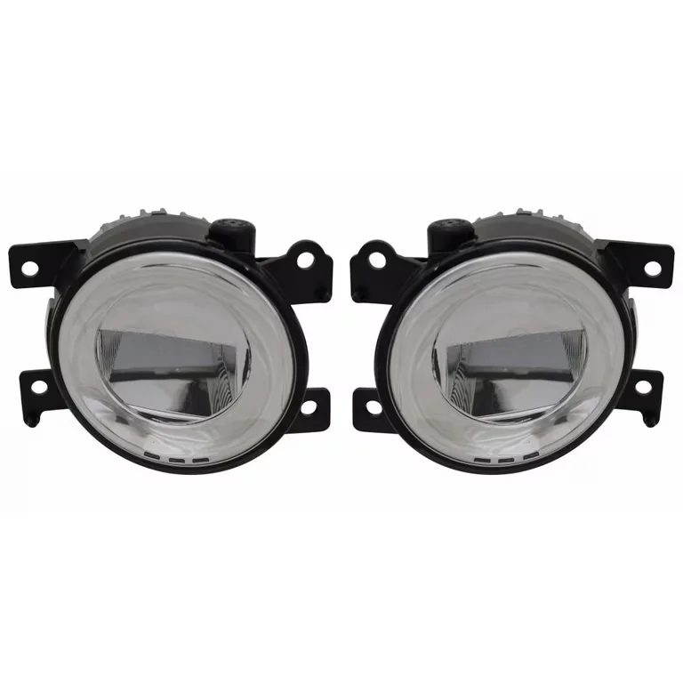 For Infiniti Q50 2014-2017 Fog Light Assembly Left Right Pair LED With H11 Socket OE 26150-4GA0B 26155-4GA0B Direct Replacement