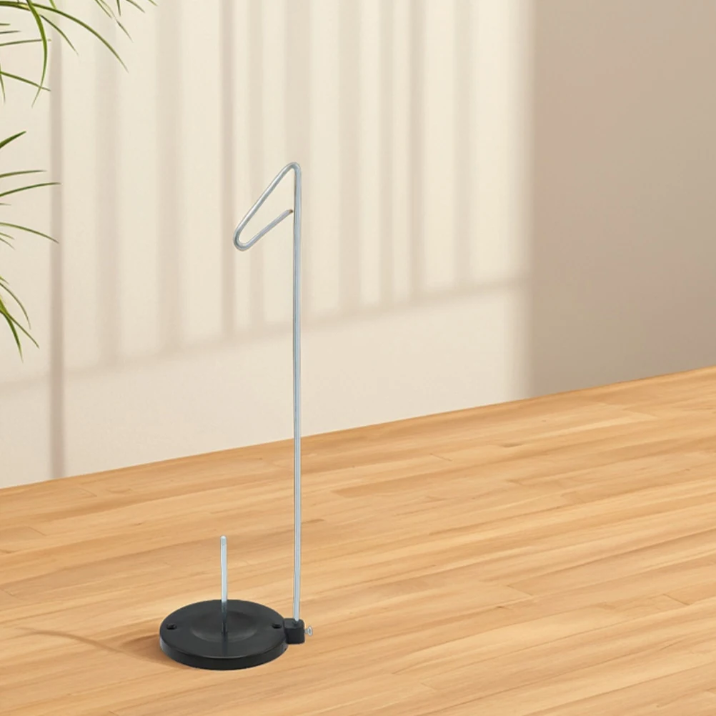 حامل خيط الخياطة المنزلية حامل بكرة واحدة كبير مخروطي غزل رف التخزين المنظم جزء بكرة المنظمة