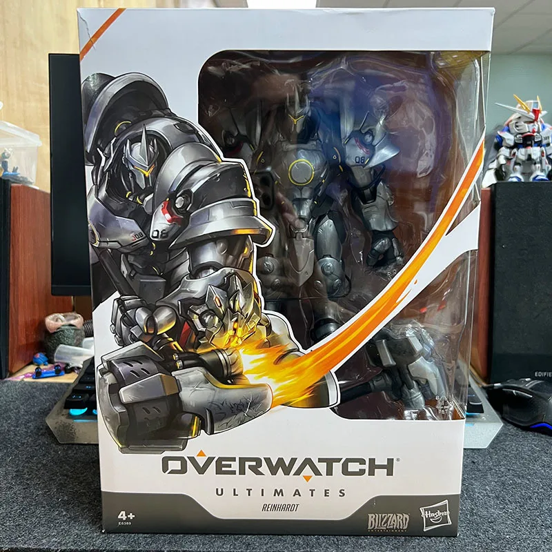 Authentic Hasbro Overwatch Reinhardt Hammer Handheld Action Figure Model