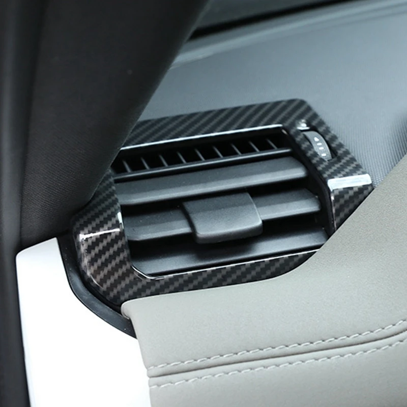 Auto Side Ac Air Vent Frame Cover Trim Auto-Accessoires Met Auto Abs Achterste Air Conditie Outlet Decoratie Trim