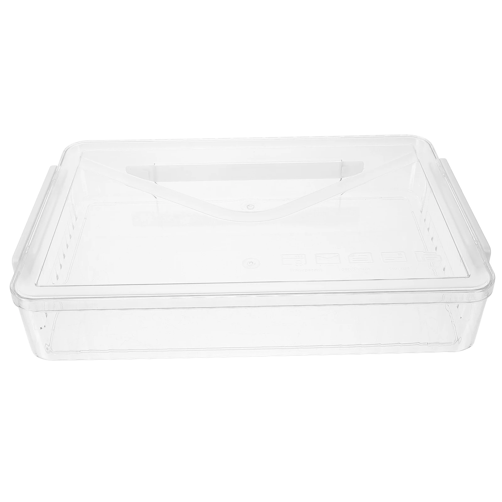 

National Flag Display Box Large Yellow Clear Case for Medal Badge Cards Photos Certificate Plastic Storage Home Organization