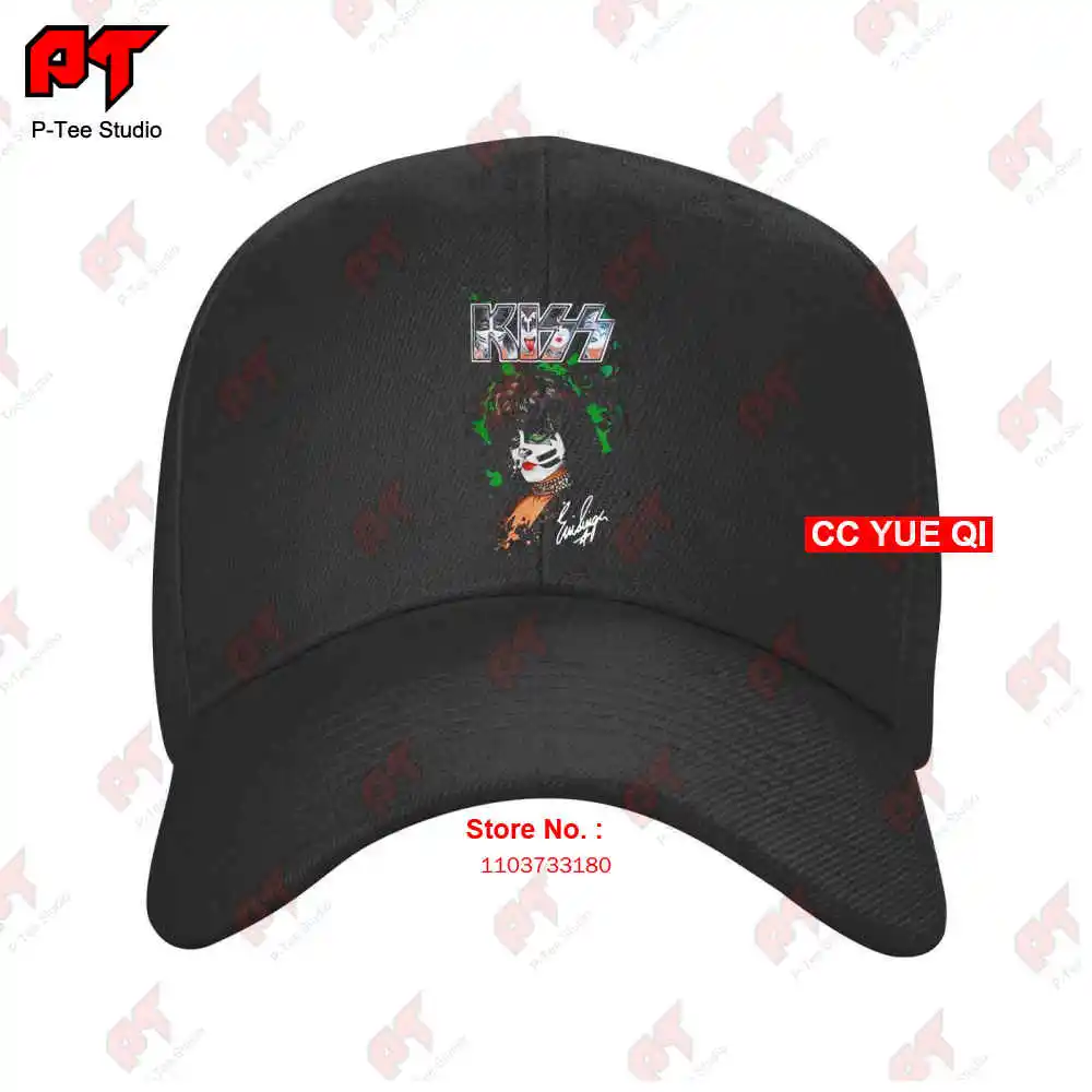 

Eric Singer Kiss Signature Baseball Caps Truck Cap HV1L