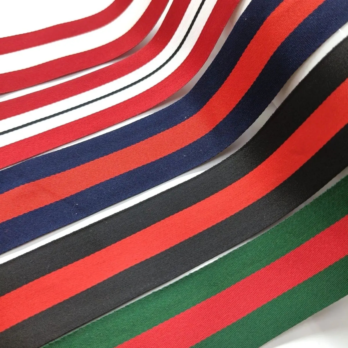 4Cm wide non-elastic stripe clothing accessories encrypted webbing twill intercolor DIY clothing side gift belt widening strip