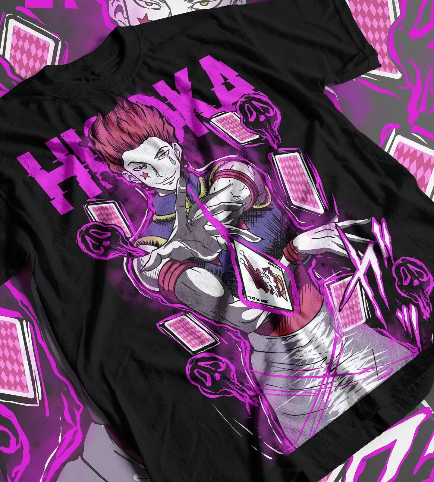 

Anime T-Shirt,HunterXHunter Hisoka