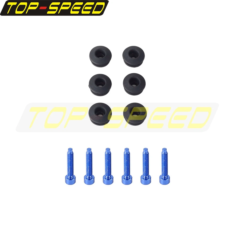 For Harley Softail Low Rider ST FXLRST 117 EI Diablo 117 Motorcycle Windscreen Fasterner Kit Black Bolt Washer Screw Fairing Nut