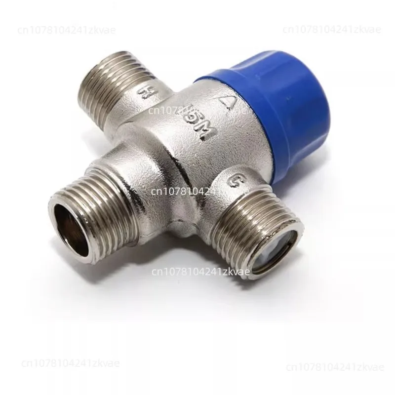 

Brass constant temperature reversing valve, solar automatic switching valve, water heater three-way pipe shunt valve