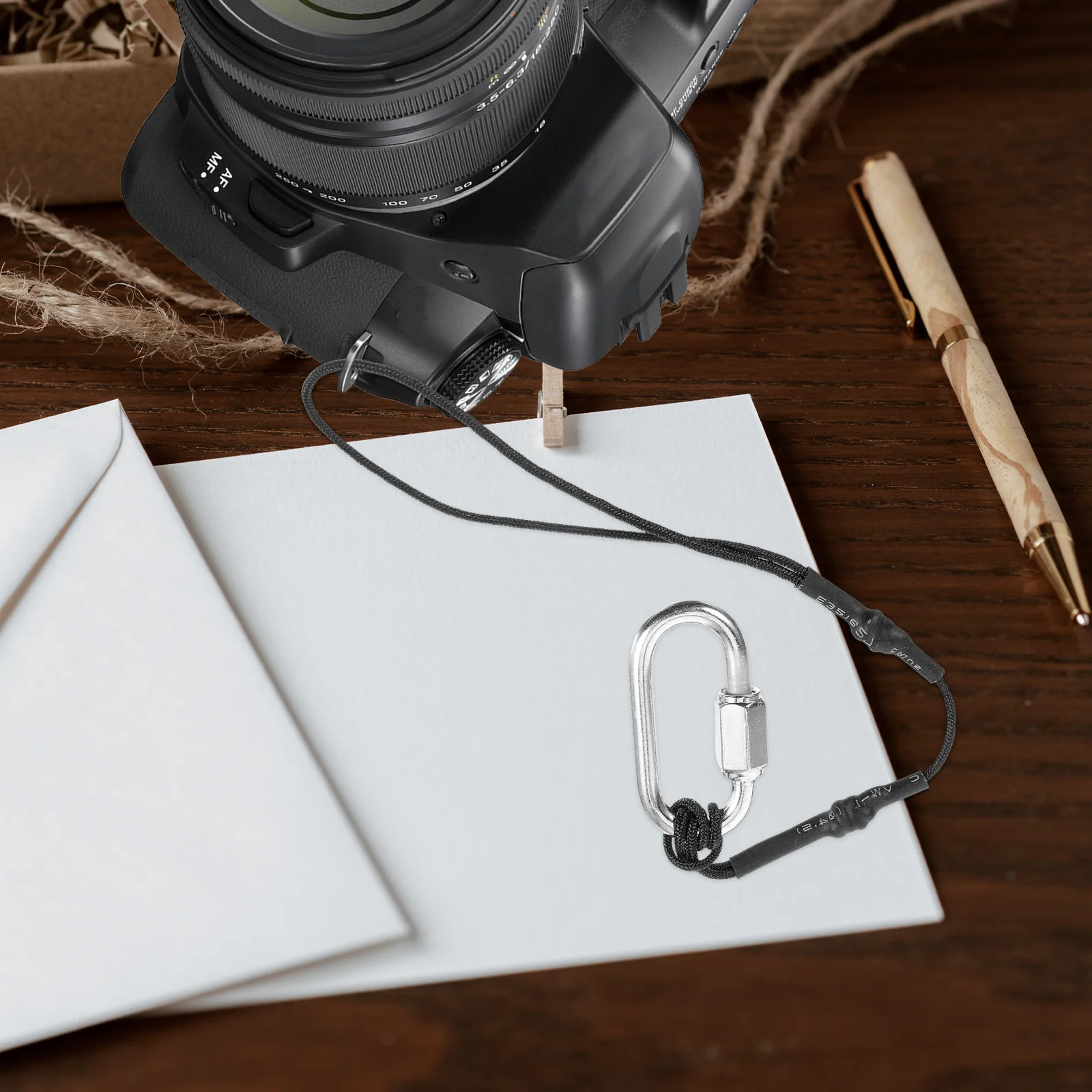 1 قطعة حبل أمان الكاميرا المحمولة رباط المثبت التخييم في الهواء الطلق التنزه الاستخدام اليومي مكافحة خسر المتانة لينة الراحة نمط #3