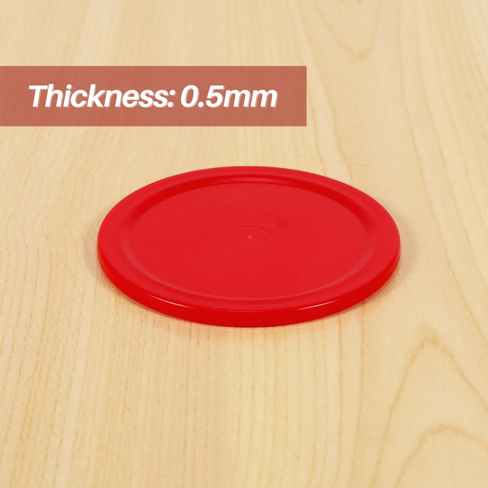 Set Air Hockey SMIEA Rosso (8 pz. Disco da hockey aereo da 63 mm)