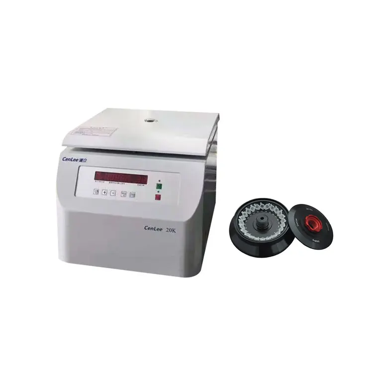 

CenLee 18K 400W High-Speed Laboratory Centrifuge 18000rpm Benchtop H1850 with 15*50ml Adapter