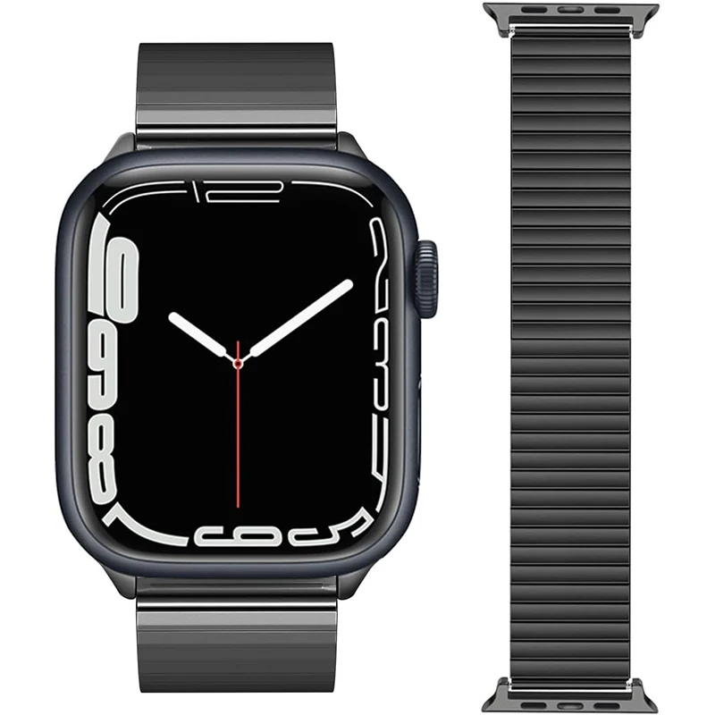 Elastisches Edelstahlarmband für Apple Watch Ultra 2 49mm 44 40 41 38 45 46 42mm Armband iWatch 12 11 10 9 8 7 SE 6 5 4 Band