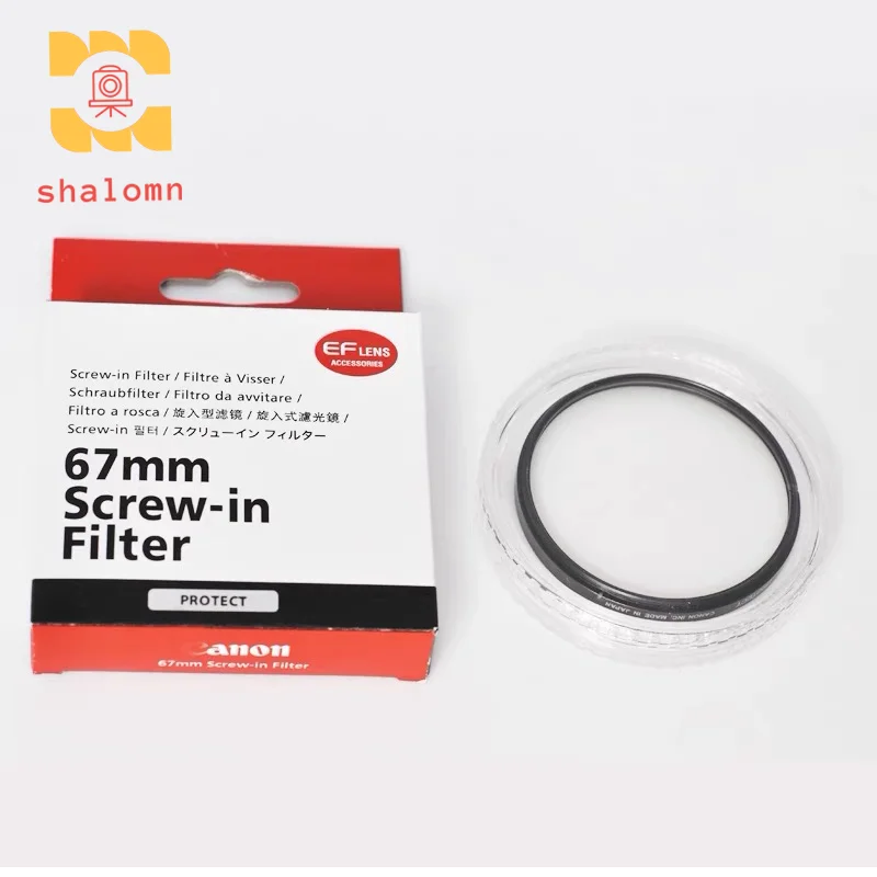 New Original 43 52 58 72 77 82mm UV Filter For Canon 5D3 6D  Lens Protector