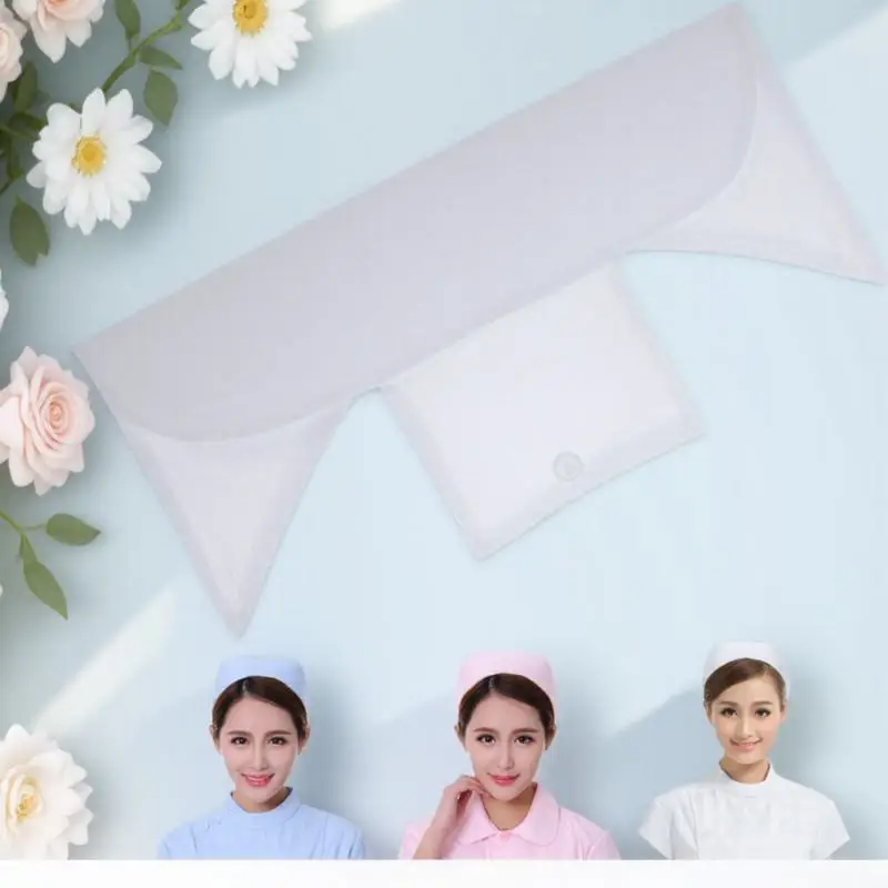 

Women Nurse Hat Headband Costume Cap for Nursing Surgical Wear Breathable Head Wrap Accessory Lightweight Comfortable Design