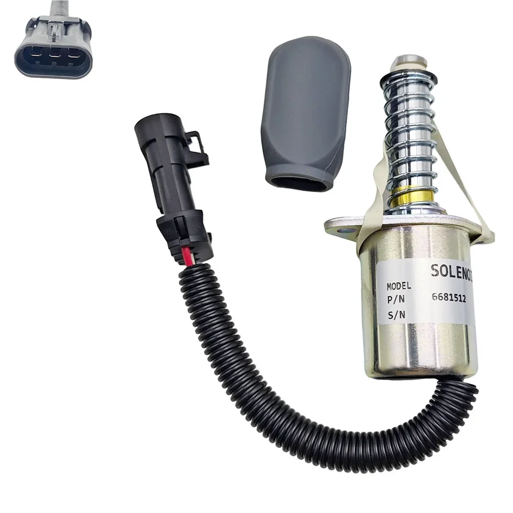 1pc 6681512 Traction Lock Solenoid Tow Lock Solenoid Valve For Bobcat Skid-Steer Loader 853 853 863 873 883 Power Tool Parts
