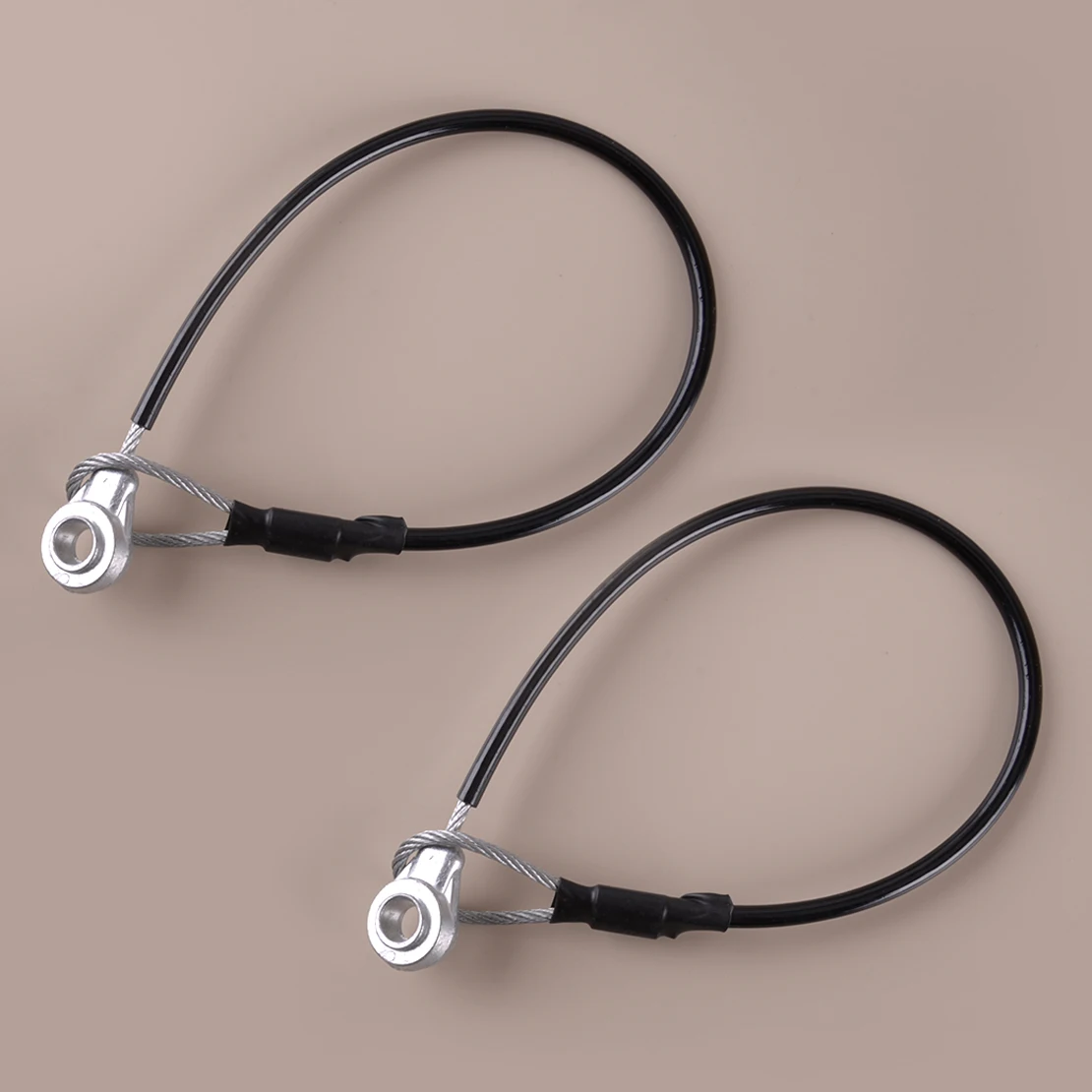 2Pcs Tailgate Cables Fit for John Deere HPX615E HPX815E M-GATOR A1 Military 6X4 GATOR XUV 625i 825i 855D XUV835E XUV825E XUV825M