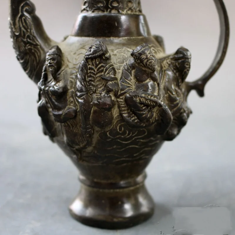 Vintage Chinese Bronze Teapot - đánh giá và giá Collectible Vintage Wine