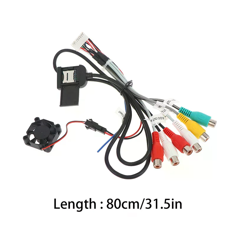 Universal Car Radio Cooling Fan For Android Radio Player Cooling System Electrical Host Radiator Quick Cooling