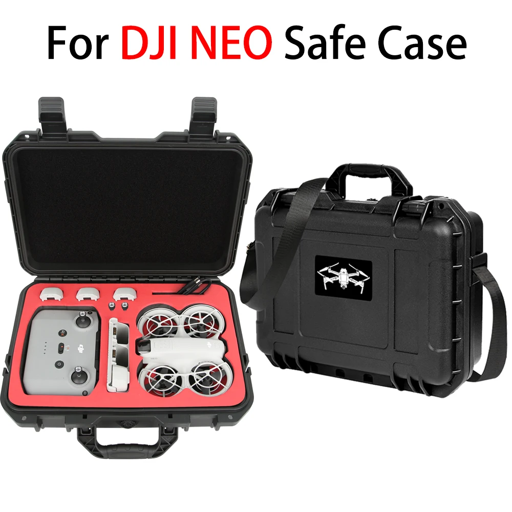 

Neo Case,Waterproof Carrying Hard Case for DJI Neo Fly More Combo with RC-N3 Remote Controller,Neo Intelligent Flight Battery