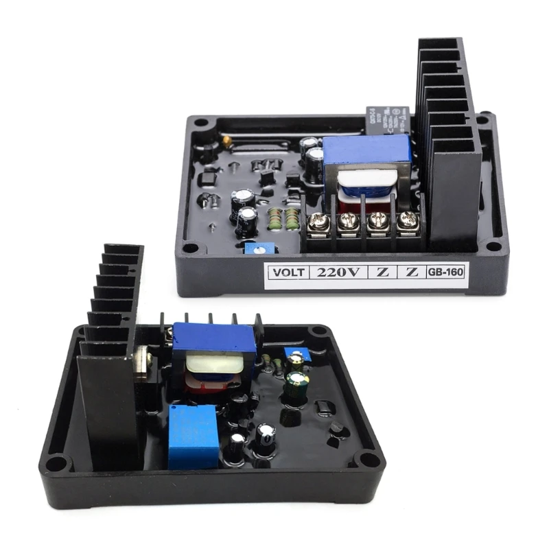 Heat Resistant AVR for Single Phase Generator with Intelligent Monitoring System