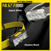 NITECORE NU27 headlamp 600 Lumens running LED headlight working head lamp hiking lantern  flashlight Outdoor waterproof