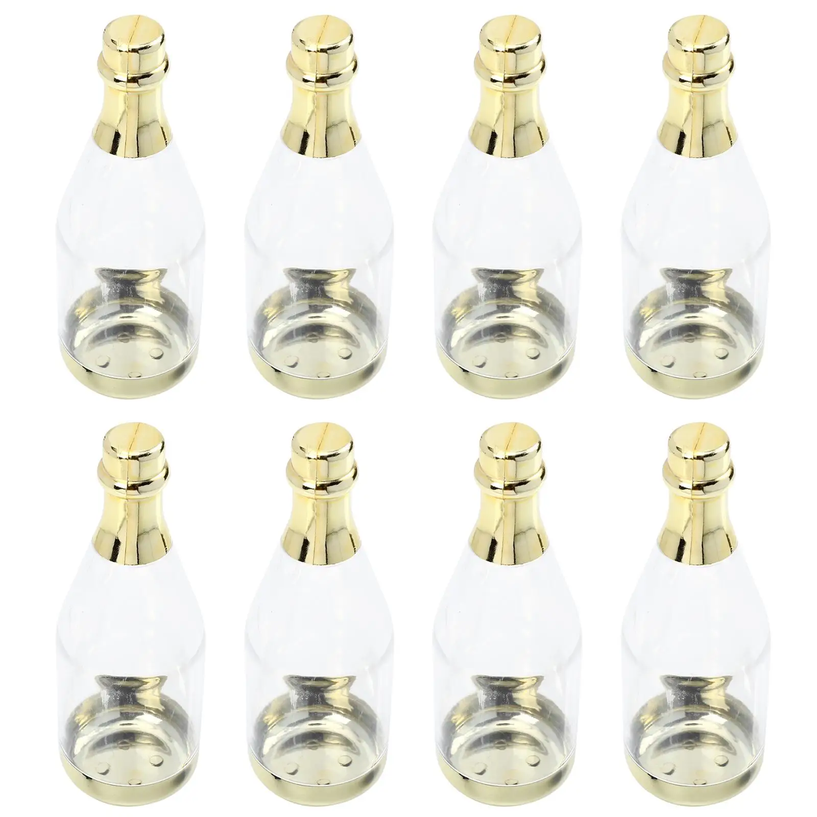 

8 Pcs Bottle Wedding Candy Box Durable Safe Simple Elegant Gift Container Party Supply Storage Packaging Box Snack