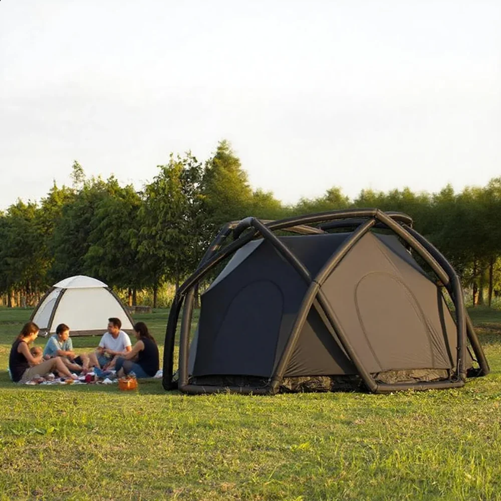 

Hot sale!Ultra-Lightweight Rainproof Double-Layer Camping Tent with Park Pillar-Waterproof Oxford Cotton for Outdoor Adventures