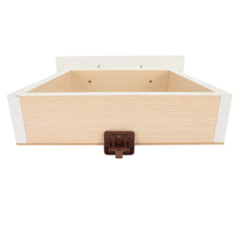 ABNL Track Guides Drawer Track Guide And Glides, 5 Sets Of Dresser Center Mount Plastic Drawer Slides Fits Furniture Drawer Dura