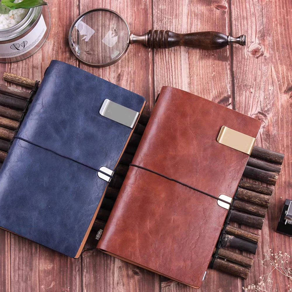 Portable Pen Holder Stainless Steel Ticket Folder High Quality Metal Clip For Note Book Multifunction Pen Clip Office Stationery