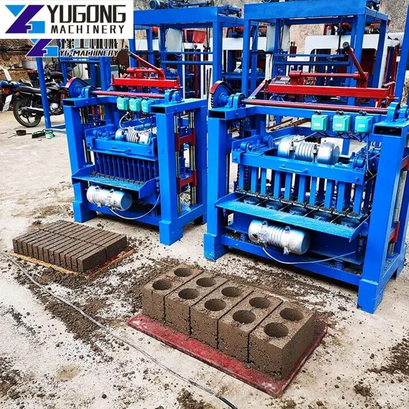 New Design Brick Making Machinery Hollow Block Making Machine Manual Pressing Interlock Brick Making Machine