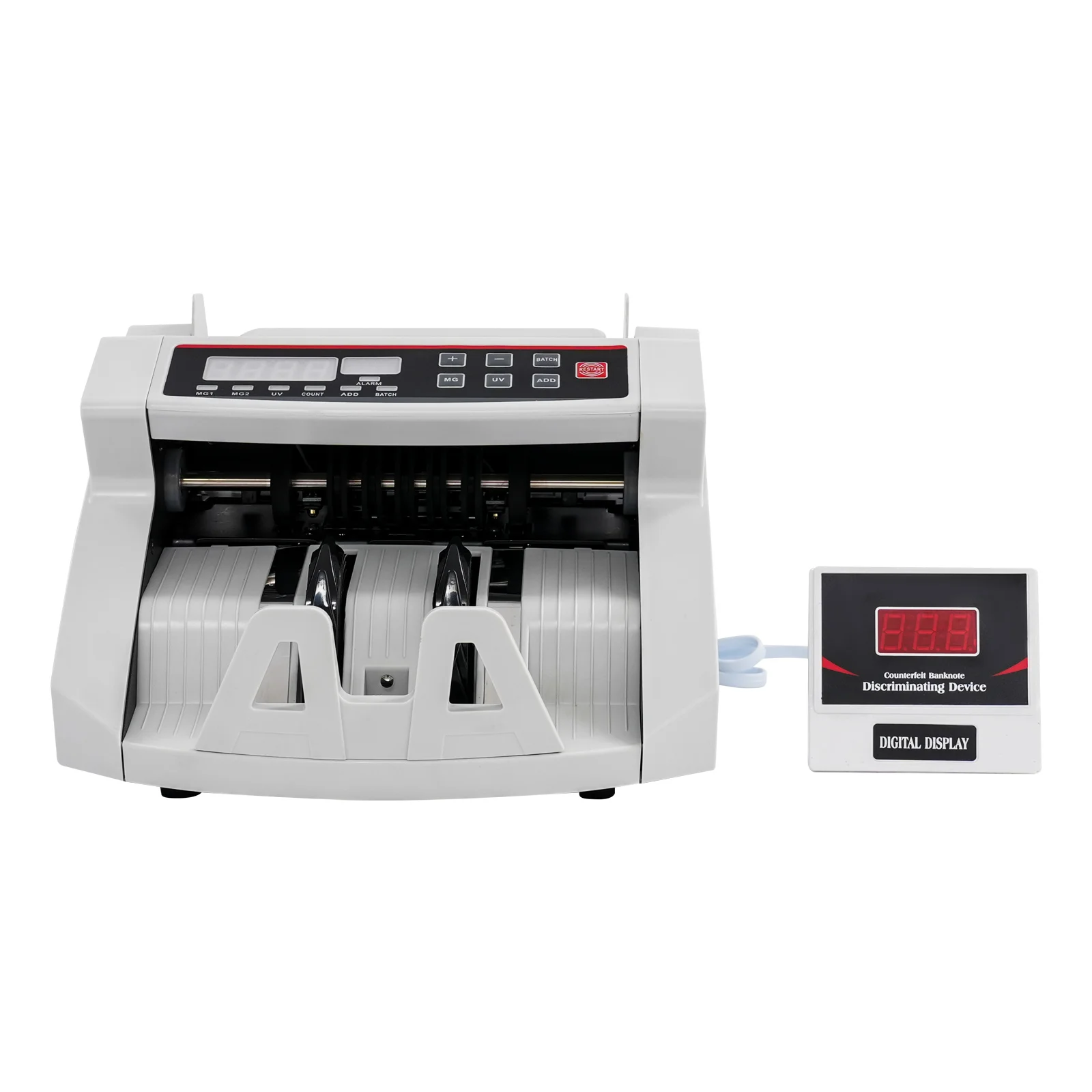 Multi-valutateller met digitaal scherm, kleine automatische draagbare geldtelmachine - afbeelding 2